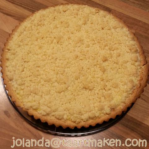 Kruimelvlaai – Limburgse vlaai met pudding en kruimeltopping