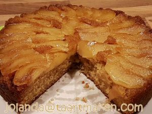 Omgekeerde appeltaart